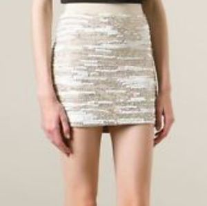 Haute Hippie sequins mini skirt brand new